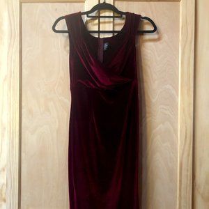 Red Velvet Dress Steady Clothing/Modcloth